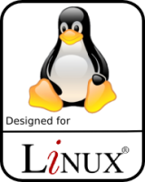 Designed For Linux Icon under GPL